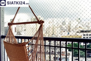 Siatki Kęty - Zabezpieczająca siatka ze sznurka na balkon dla terenów Kęt