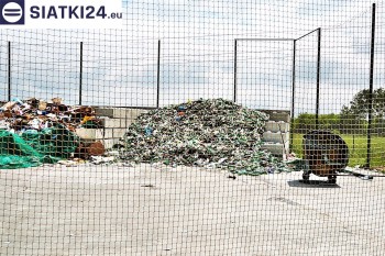 Siatki Kęty - Siatka zabezpieczająca wysypisko śmieci dla terenów Kęt